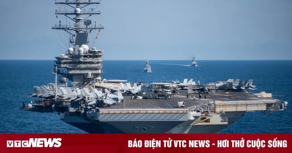 Three US aircraft carriers operate near the Korean Peninsula