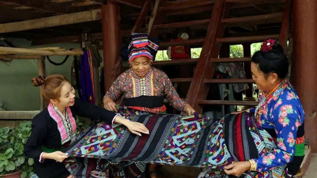 preserve and promote traditional weaving