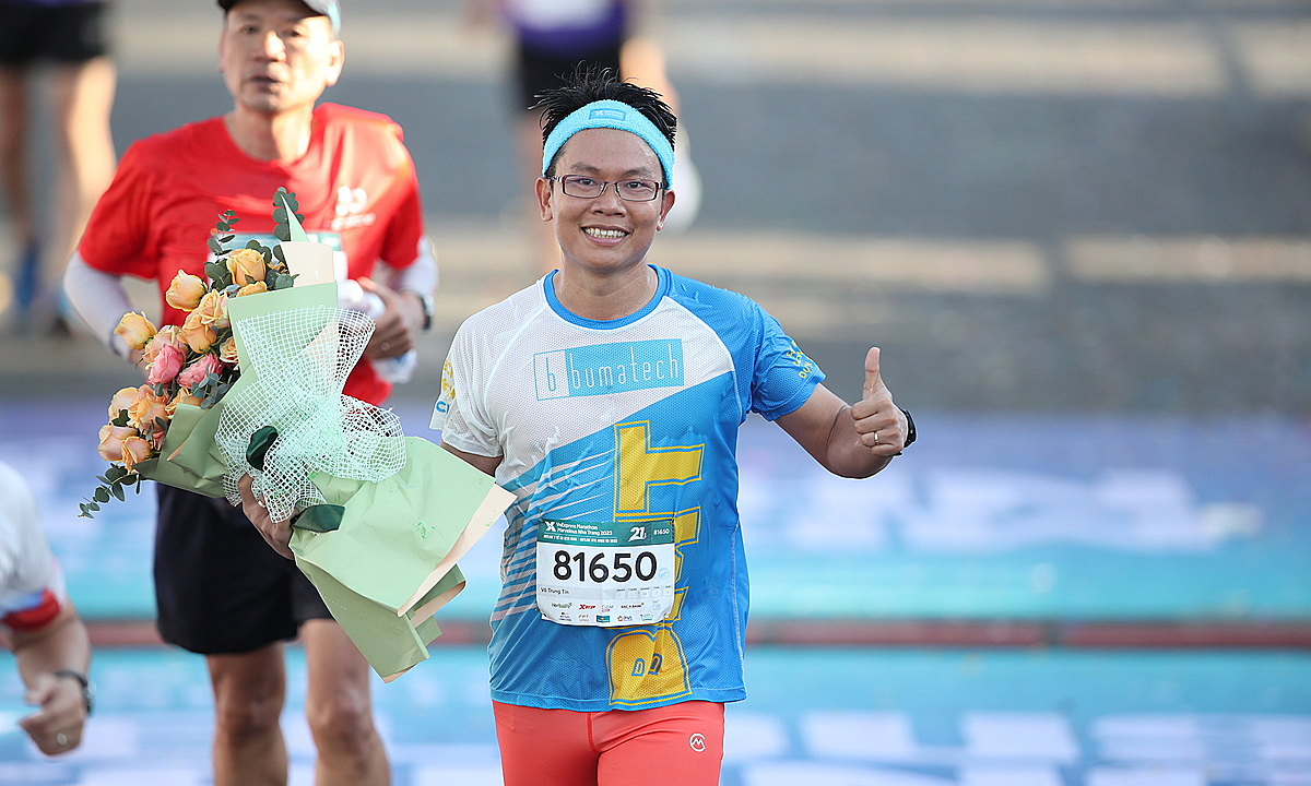 Les premiers coureurs à posséder 7 places pour le marathon VnExpress 2024