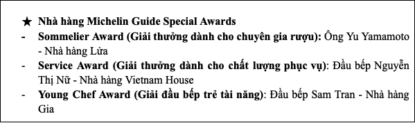 4 nhà hàng Việt Nam được Michelin gắn sao - Ảnh 7.