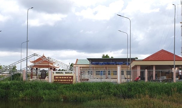 Phu Tan Commune Cultural and Sports Center Project. Photo: An Minh