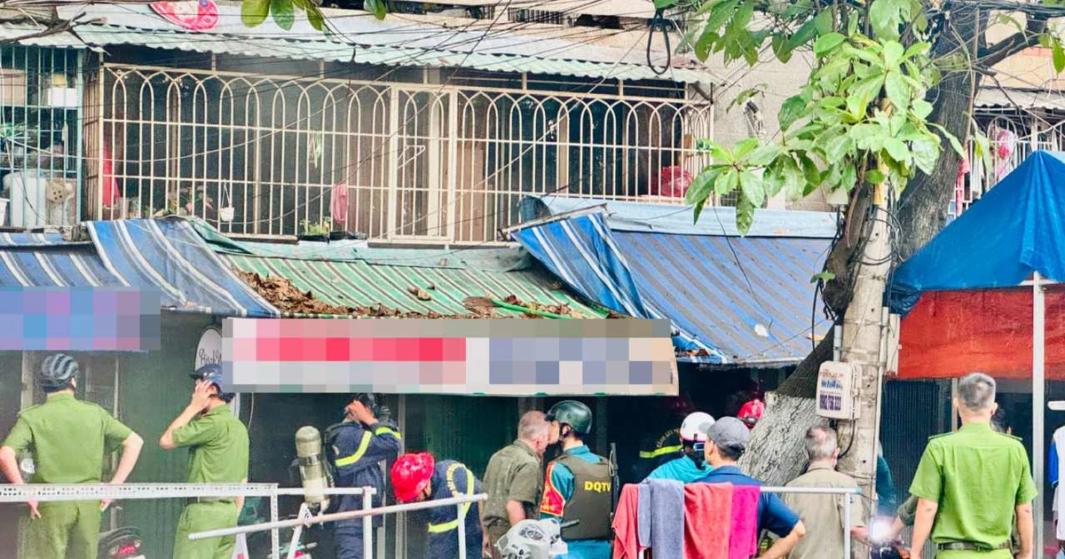 Incendie d'un appartement dans le quartier résidentiel de Thanh Da