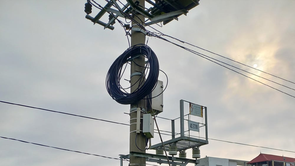 Stealing cable, electrocuted and severely burned |=> Posted in Bac Giang newspaper