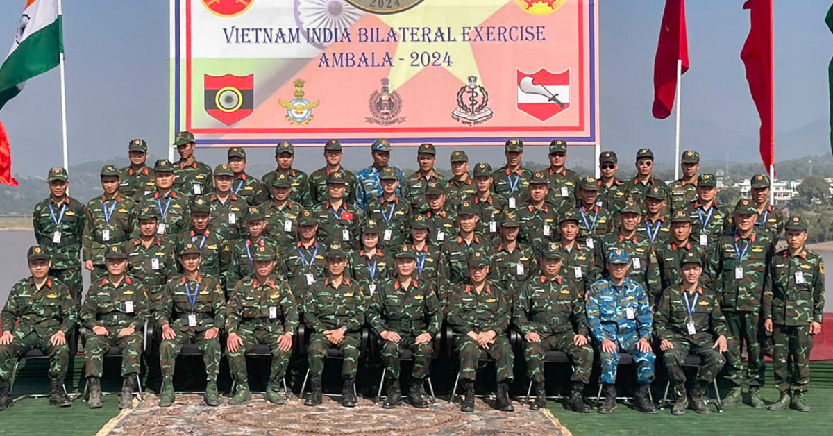 El ejercicio bilateral Vietnam-India 2024 fue un completo éxito