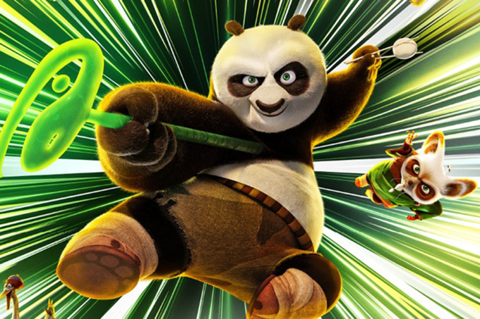 Po, el panda, regresa después de ocho años en Kungfu Panda 4. Foto: Universal Pictures