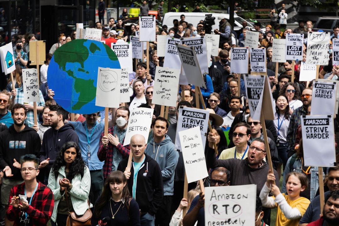 Aumenta la ola de protestas contra el regreso a la oficina