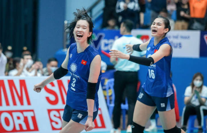 Defeating Chinese Club, Vietnam Women's Volleyball Team Enters Asian Club Championship Finals - 1