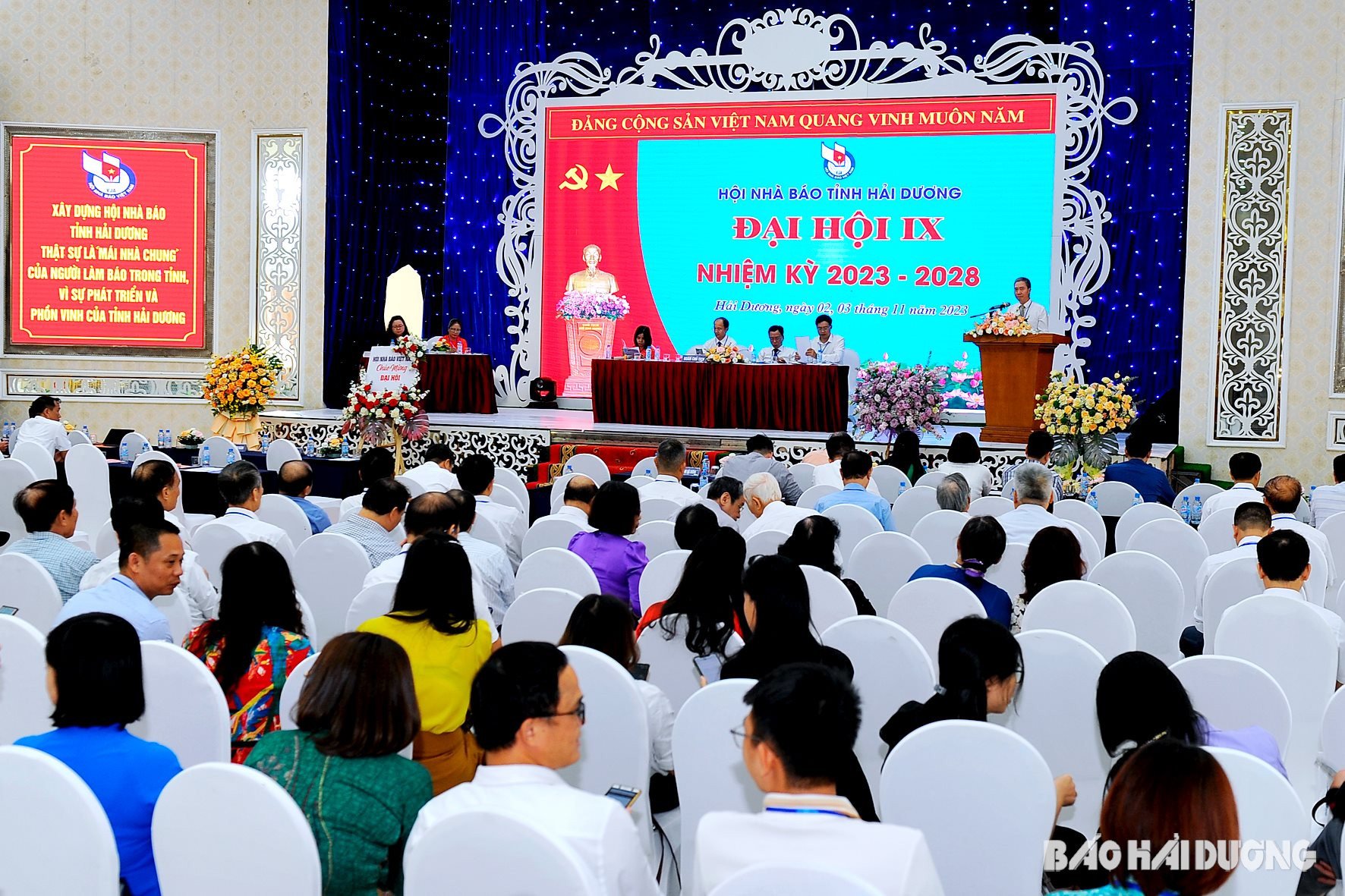 Comrade Vu Van Uy was elected to the position of Chairman of Hai Duong Provincial Newspaper Association, Faculty Ix, Photo 2