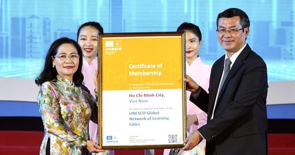 Ho Chi Minh City officially joins UNESCO's Global Network of Learning Cities