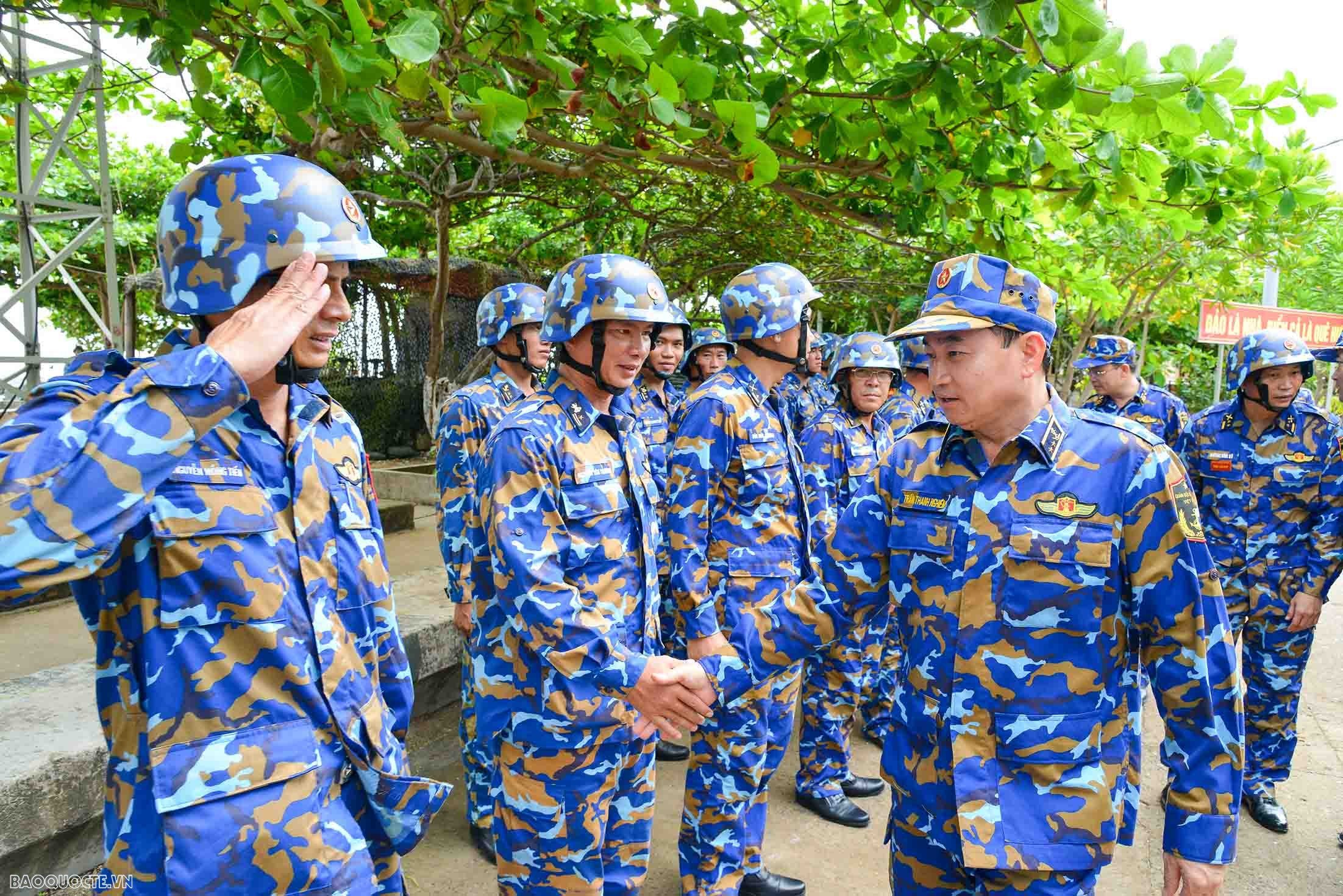 Quân dân Trường Sa làm tốt nhiệm vụ bảo vệ phên đậu, chủ quyền của Tổ quốc