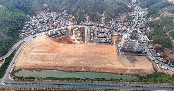 하롱에 5조2000억 VND 상업센터 건설을 위한 토지 클로즈업