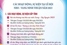 Actividades y eventos en el Festival de la Uva y el Vino de Ninh Thuan 2023