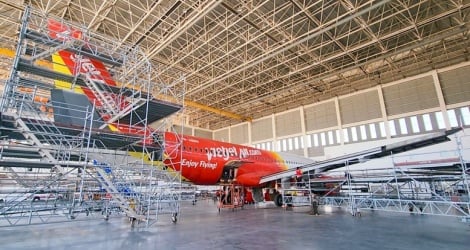 Vietjet applies to invest in building aircraft maintenance hangar at Da Nang Airport