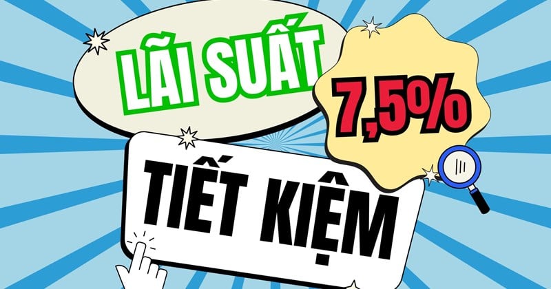 2 ngân hàng có lãi suất tiết kiệm 12 tháng cao nhất thị trường, tới hơn 7,5%