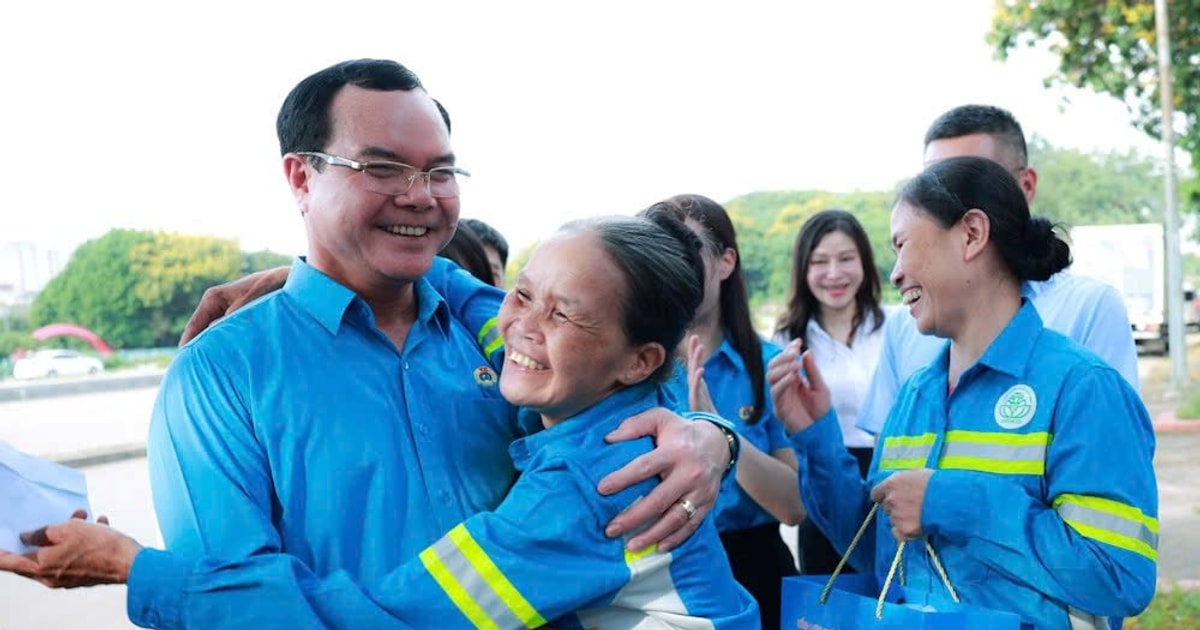 Sindicato de Vietnam envía saludos de Año Nuevo a los trabajadores