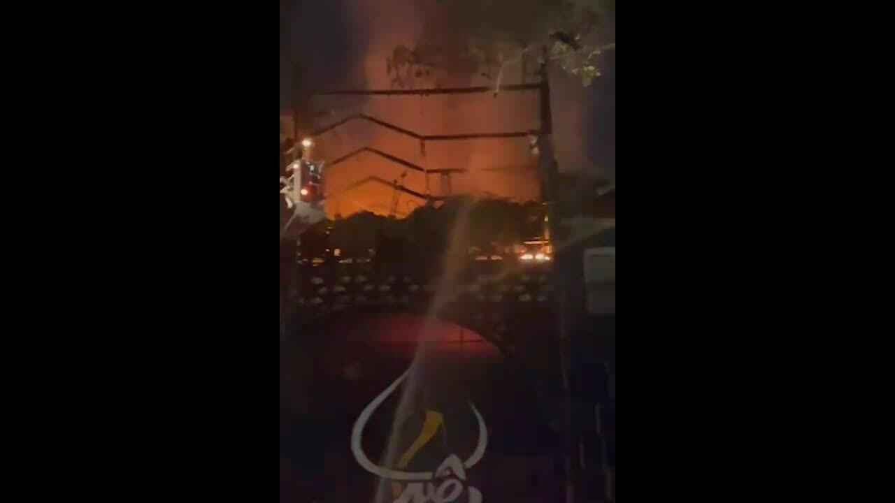 Incendio en un restaurante en el centro de Ciudad Ho Chi Minh