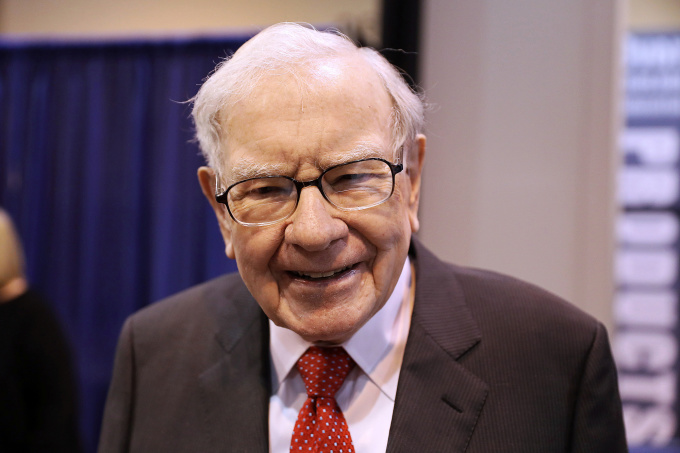 Warren Buffett en la reunión de accionistas de Berkshire Hathaway. Foto: Reuters