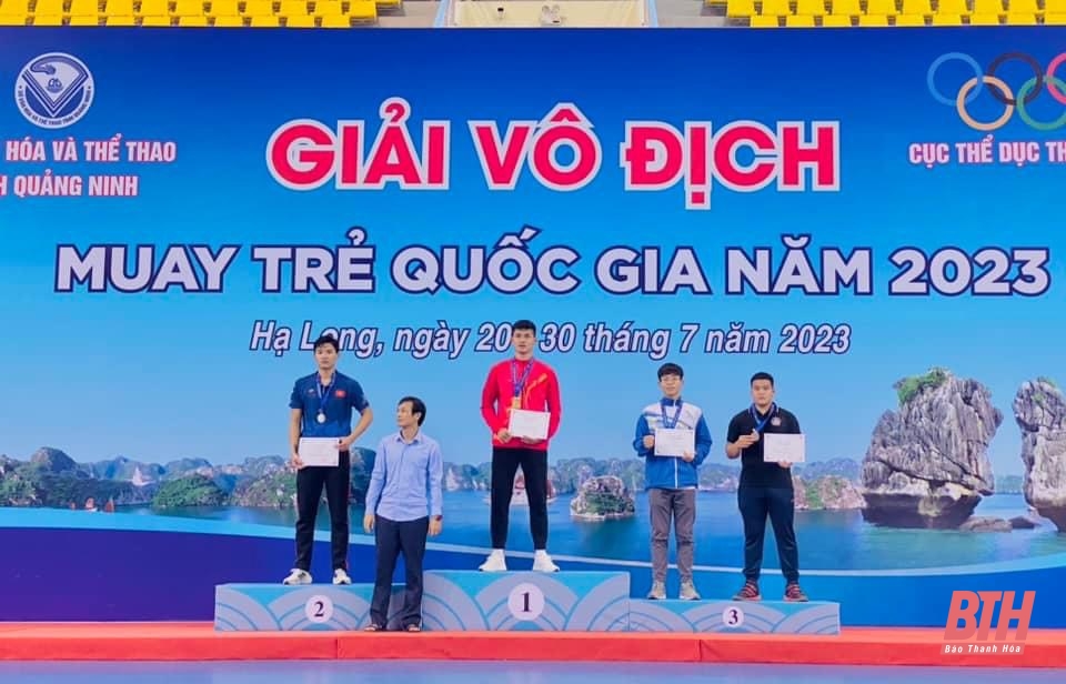 ĐT Muay Thanh Hóa giành ngôi thứ 3 toàn đoàn lứa tuổi 18-20 giải vô địch trẻ quốc gia 2023