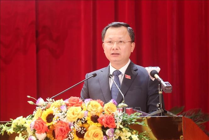 Approving the election results of Mr. Cao Tuong Huy as Chairman of Quang Ninh Provincial People's Committee