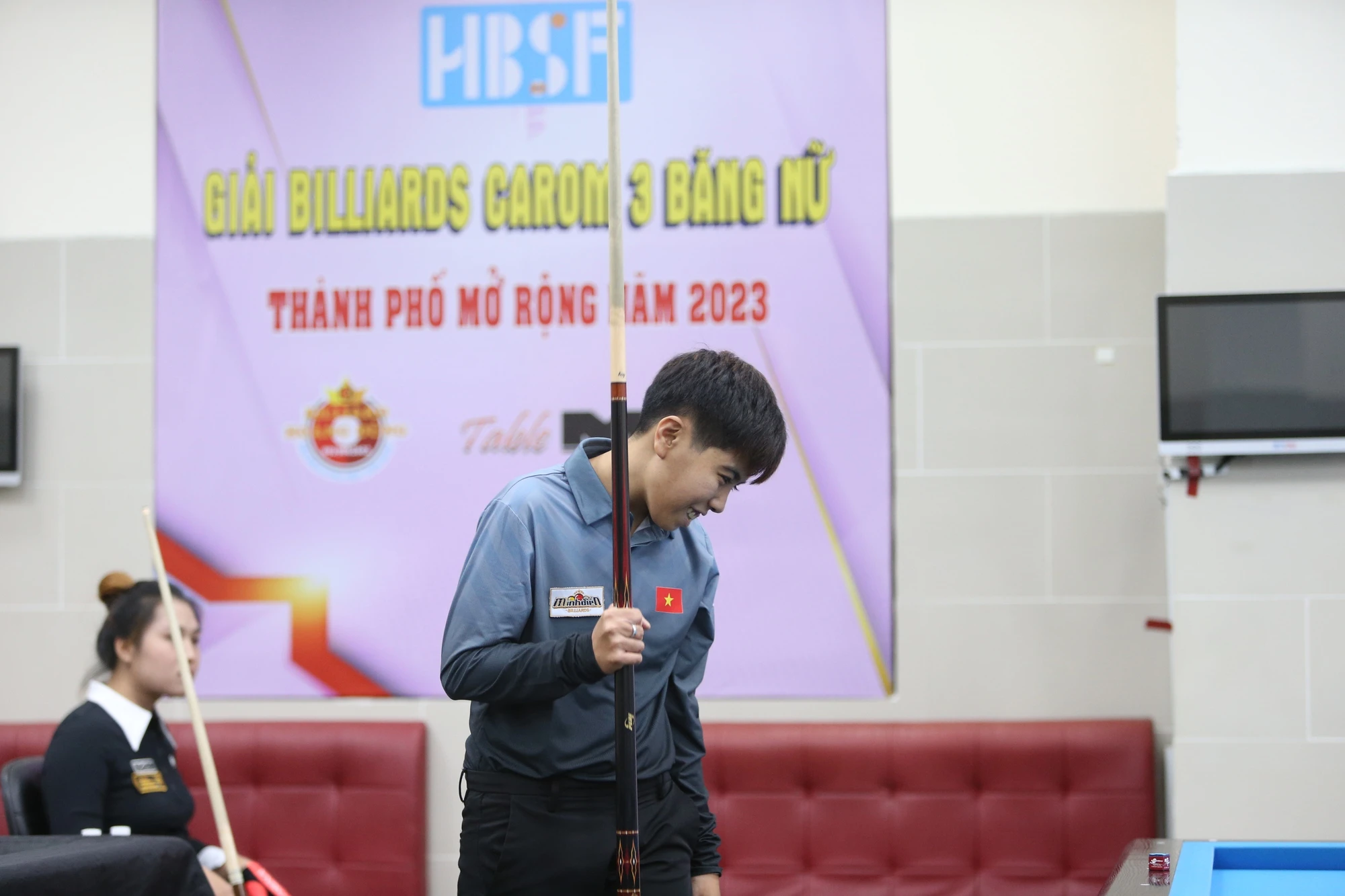 Tín hiệu vui tại giải billiards carom 3 băng nữ TP.HCM mở rộng - Ảnh 2.