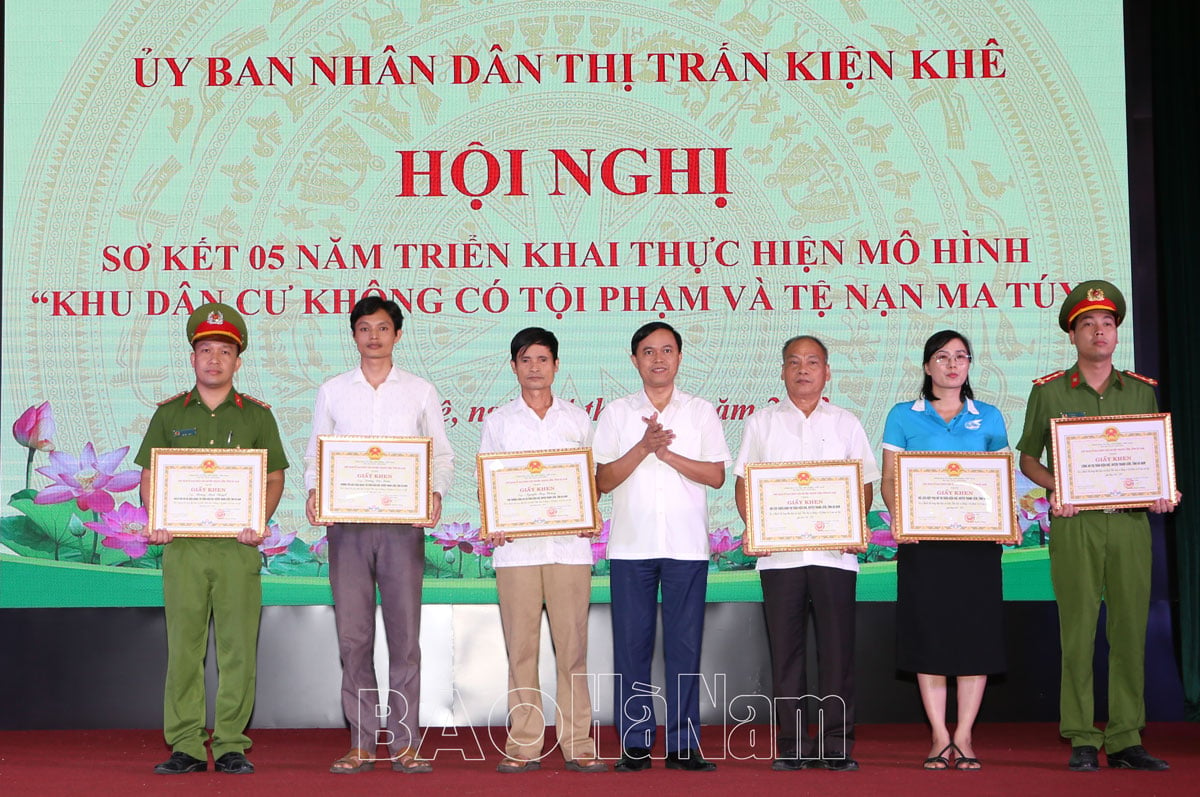 Kien Khe Town summarizes 5 years of implementing the model 