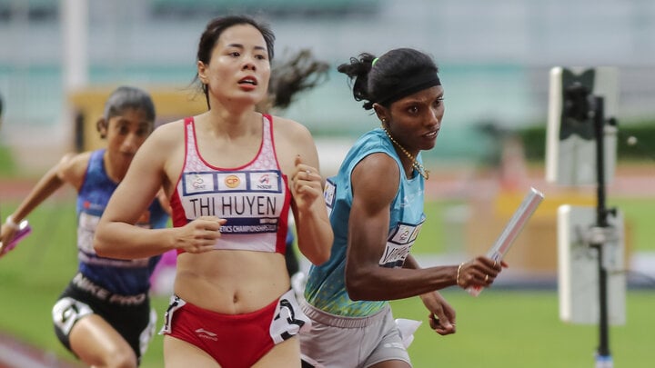 Nguyen Thi Huyen competirá en la ronda clasificatoria de 400 metros con vallas.