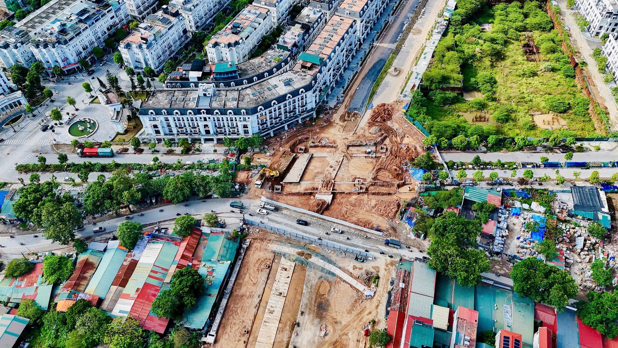 Verlängerung der Le Quang Dao Straße „Termin verpasst“, Inbetriebnahme voraussichtlich im Dezember Foto 6