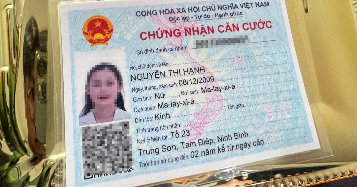 Giấy chứng nhận căn cước được cấp cho đối tượng nào?