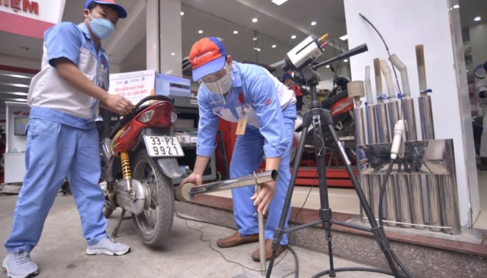 Necessary conditions for motorcycle emission inspection stations, according to regulations of the Ministry of Transport