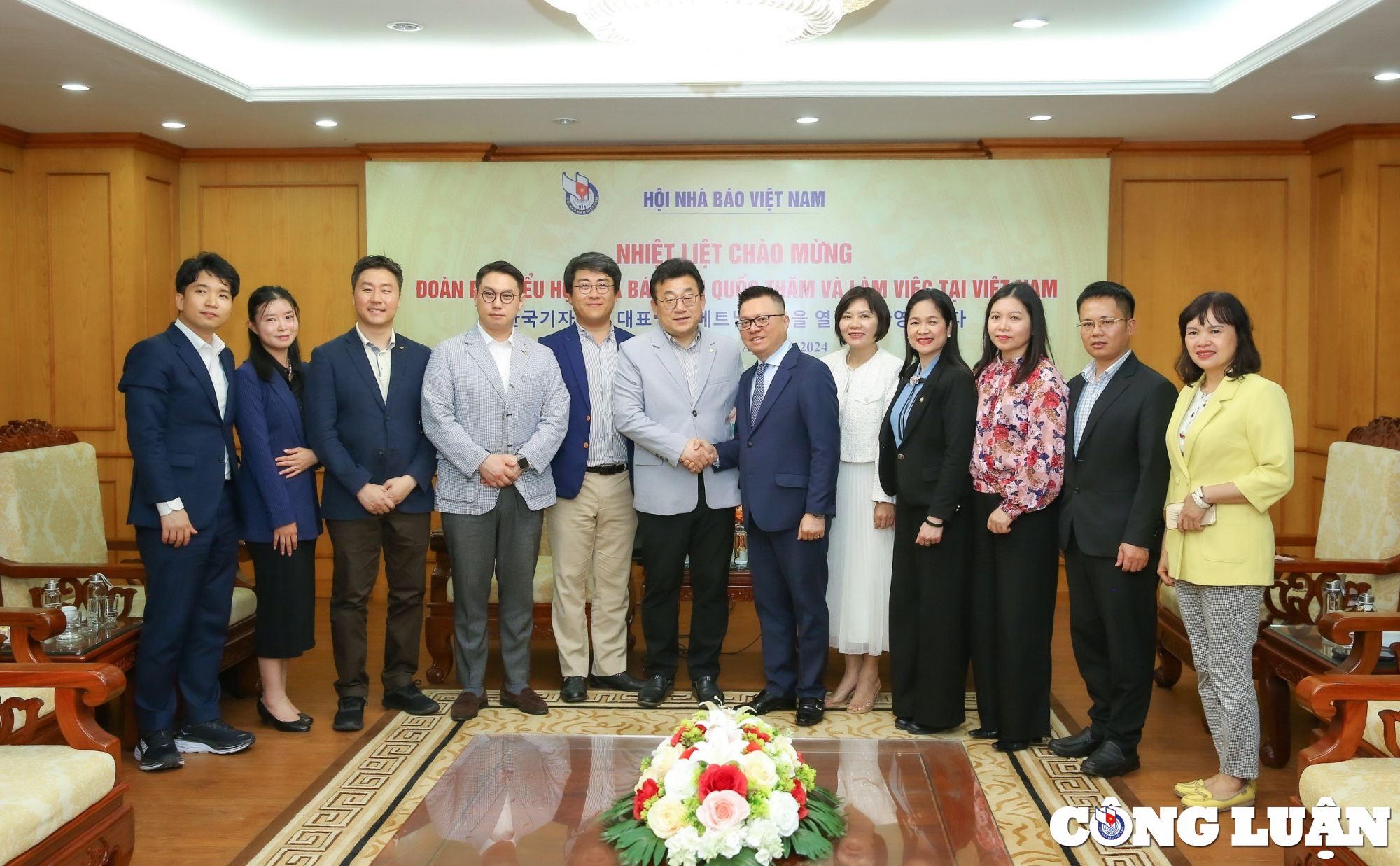 Ampliando el espacio de cooperación entre la Asociación de Periodistas de Vietnam y la Asociación de Periodistas de Corea, imagen 5