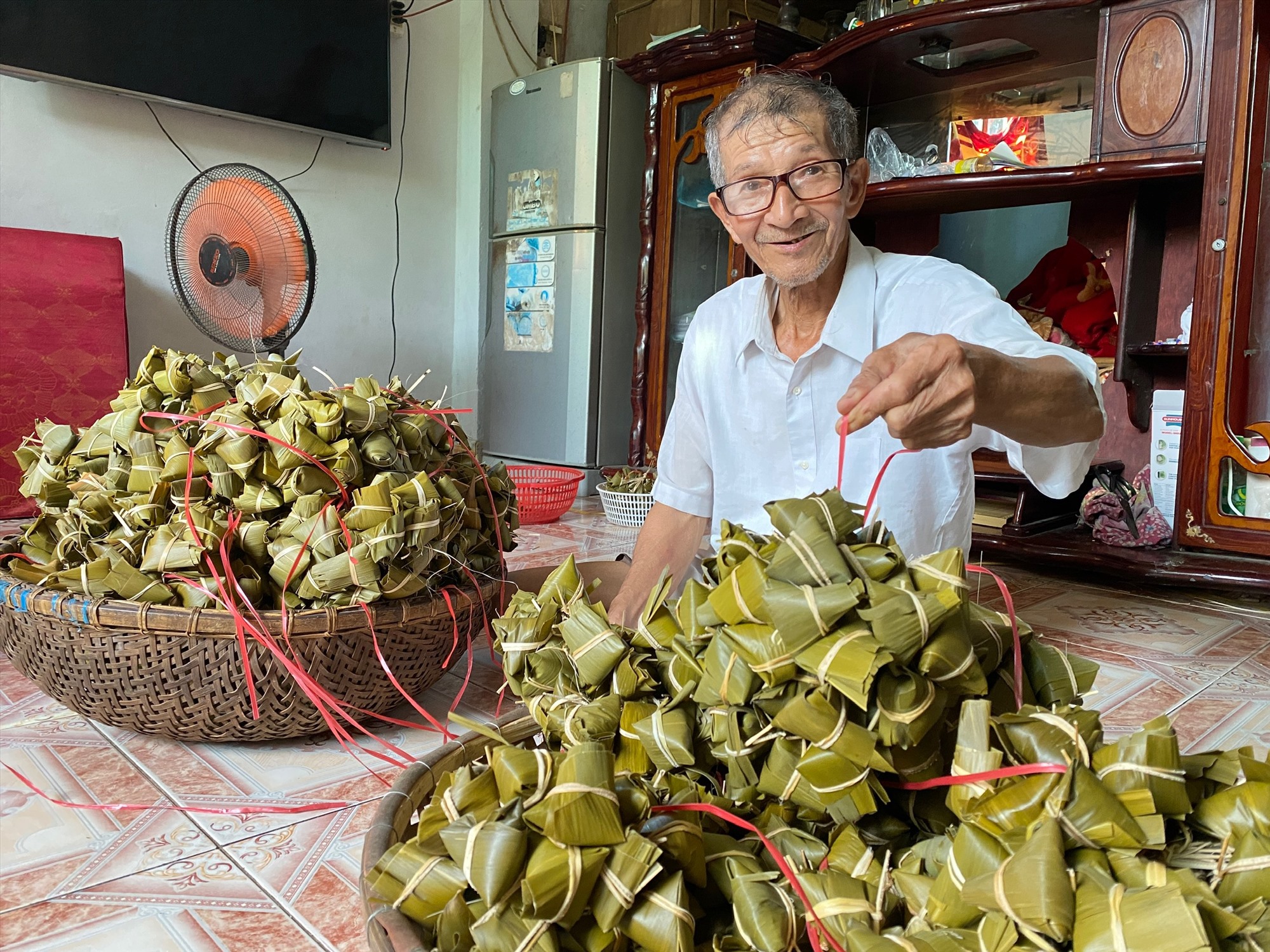 Beim Duanwu-Fest wird Aschekuchen serviert. Foto: N.P