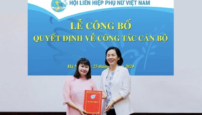 Editor-in-Chief of Vietnam Women's Newspaper was transferred and appointed to the position of Head of the Department of Supporting Women in Economic Development.