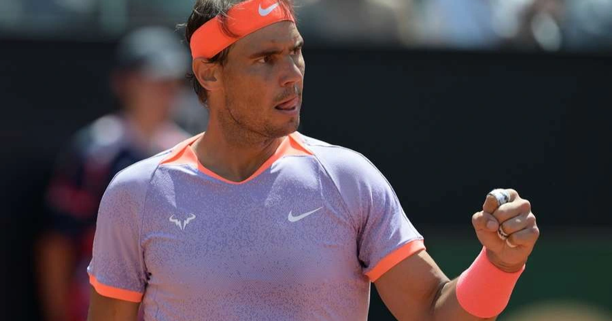 Nadal lội ngược dòng thành công ở trận mở màn Rome Masters