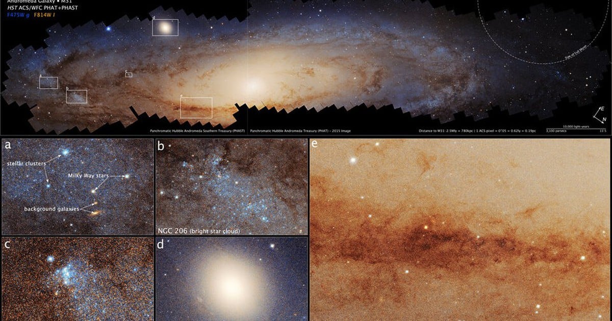 Исследуйте загадочную историю соседней галактики Андромеды