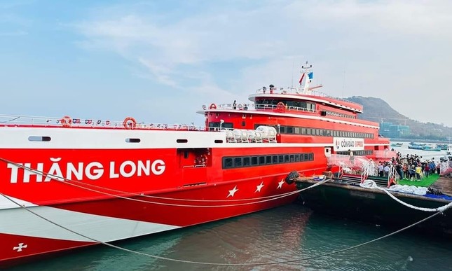 Super high-speed boat from Ho Chi Minh City - Con Dao officially operates in May photo 1