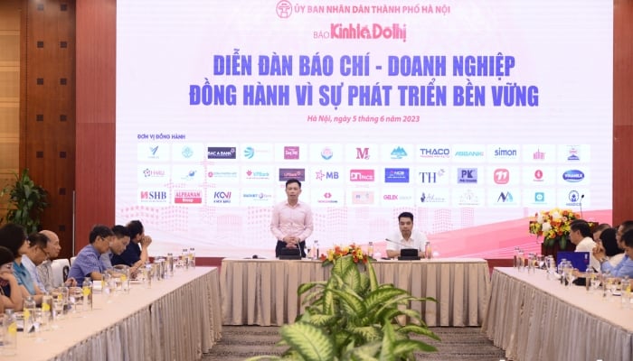 Diễn đàn Báo chí - Doanh nghiệp đồng hành vì sự phát triển bền vững” năm 2023