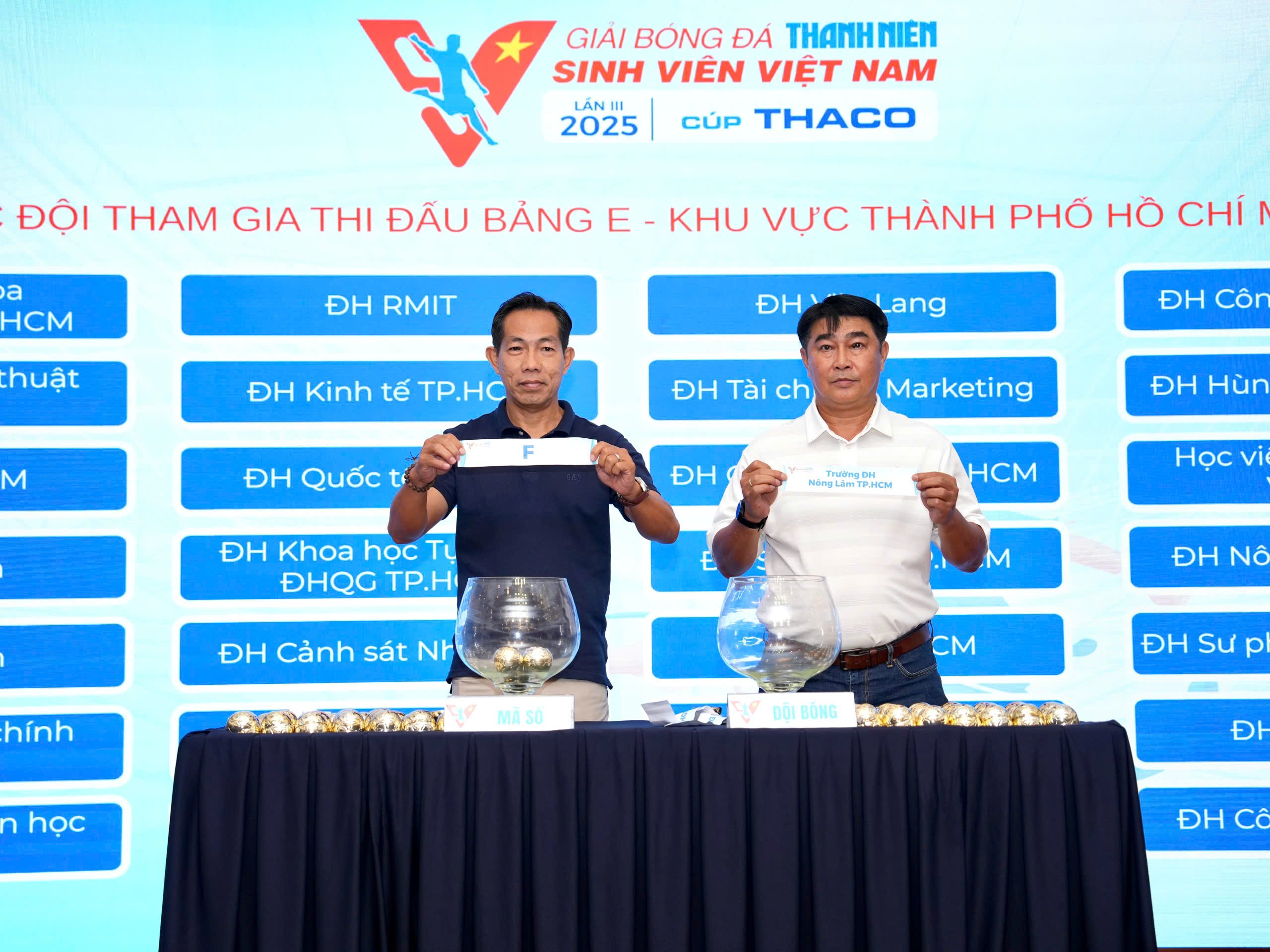 Kết quả bốc thăm chia bảng giải TNSV THACO Cup 2025: Hấp dẫn ngay từ vòng loại- Ảnh 1.