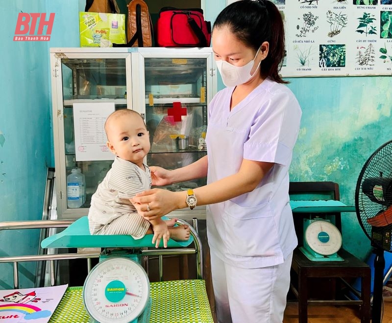 Campagne de supplémentation en vitamine A pour les enfants de 6 à 60 mois, phase I, 2023 dans la ville de Thanh Hoa