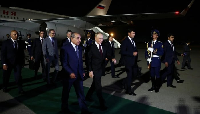 Ông Putin đến Azerbaijan trong chuyến thăm cấp nhà nước