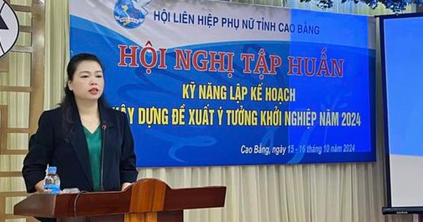 Hội LHPN Cao Bằng tập huấn khởi nghiệp cho 70 hội viên phụ nữ