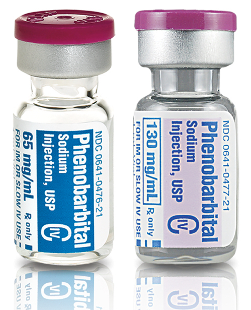 ដំណោះស្រាយ Phenobarbital ត្រូវបានប្រើដើម្បីព្យាបាលការប្រកាច់ចំពោះកុមារដែលមានជំងឺដៃ ជើង និងមាត់។ រូបថត៖ Eu-Doctor។