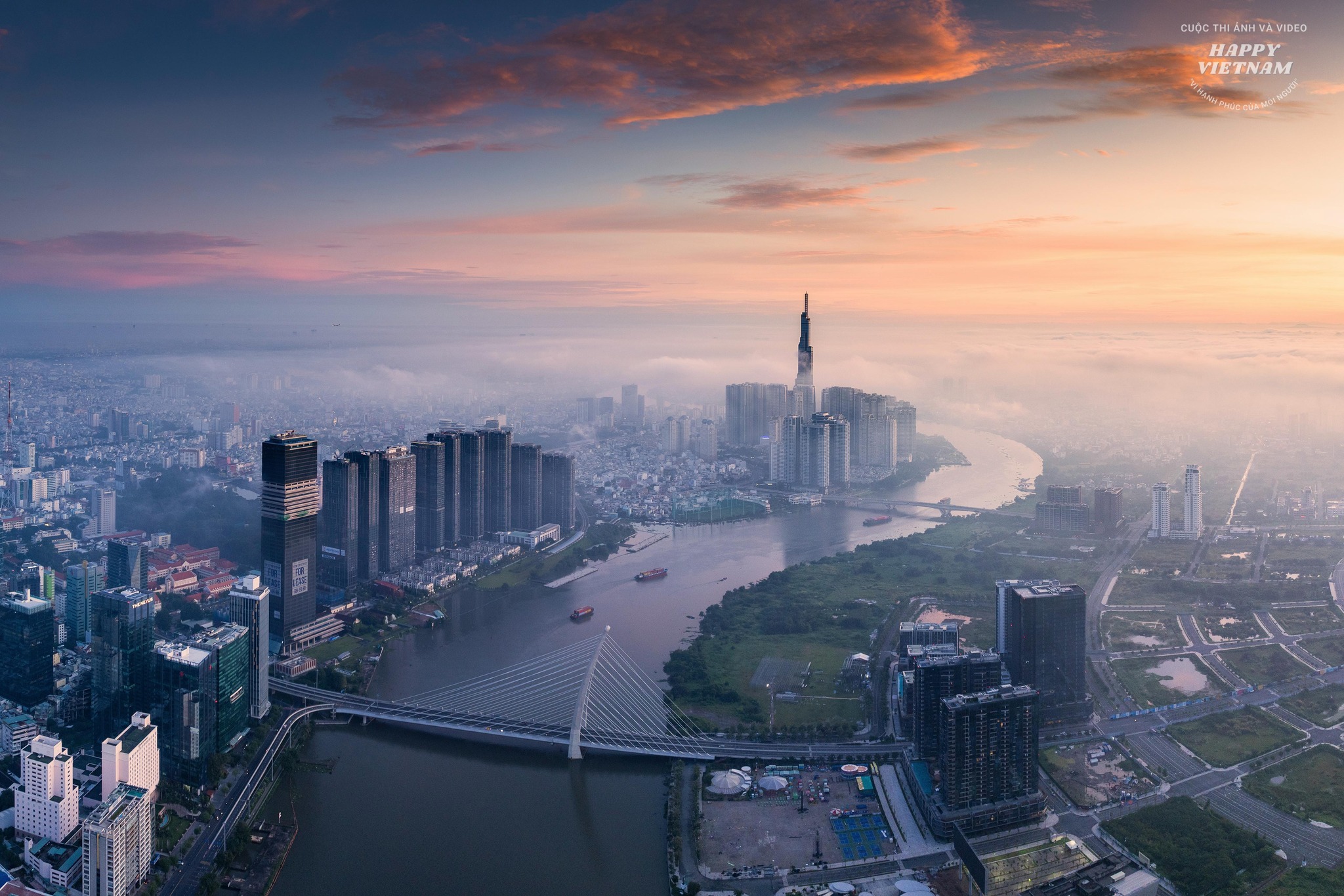 Ho Chi Minh City from above