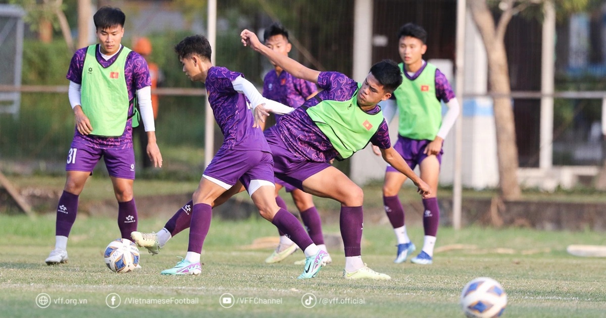 U19 Vietnam is ready to fight Australia to win a ticket to the semi-finals