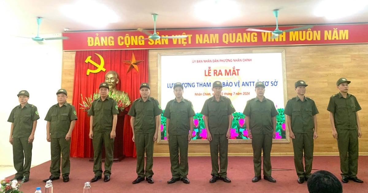 5.438 tổ bảo vệ an ninh, trật tự tại các thôn, tổ dân phố