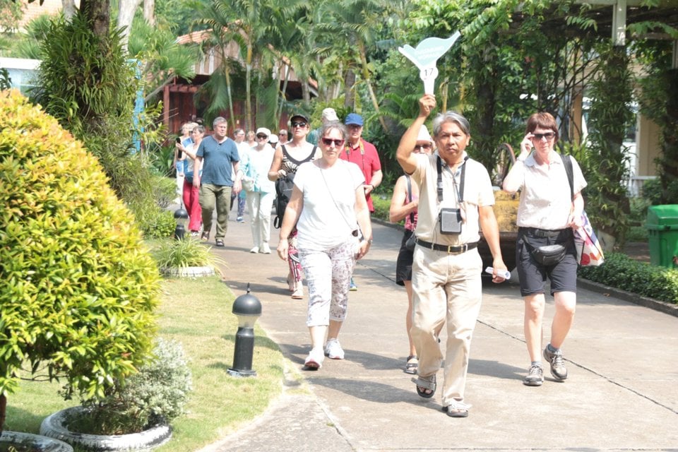 Nouvel An lunaire 2024, visiteurs internationaux à Phu La population du pays a été multipliée par six par rapport à 2023. (Photo : Huu Tuan)