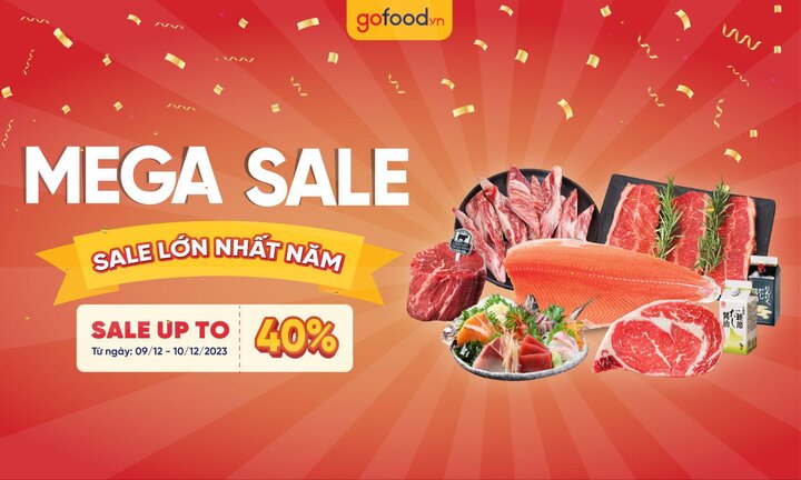 Gofood Mega Sale ลดราคาอาหารสูงสุดถึง 40% ตั้งแต่วันที่ 9-10 ธันวาคม 2560