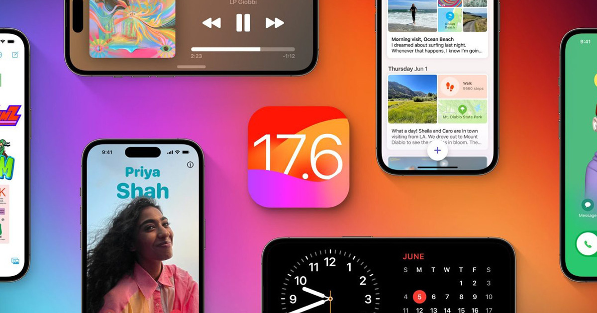 iOS 17.6 และ iPadOS 17.6 เบต้า 2 เปิดตัวแล้ว