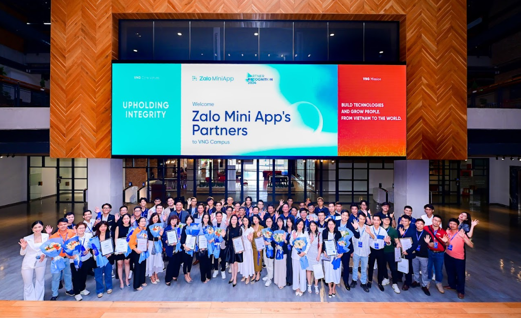 Zalo Mini App สร้างความฮือฮาครั้งแรกด้วยกิจกรรม "Partner Appreciation"