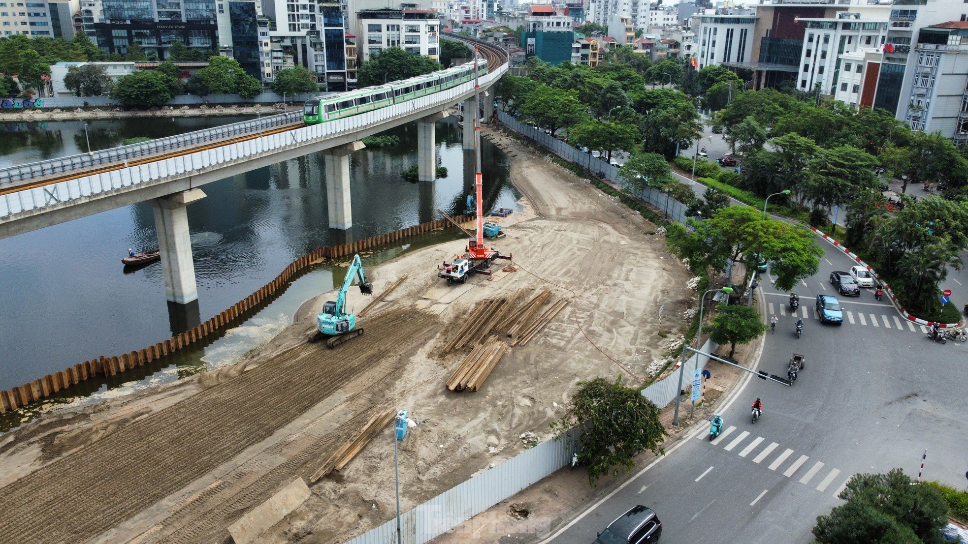 Vì sao hồ Hoàng Cầu bị san lấp ngoài quy hoạch được duyệt? ảnh 13