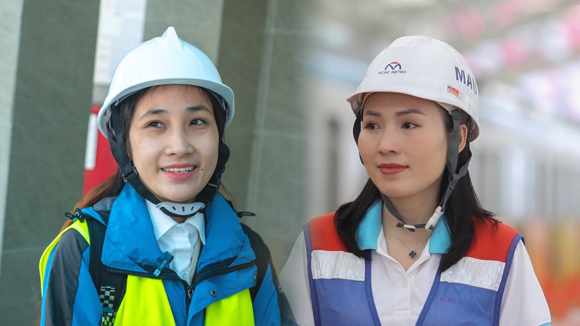 The only 2 female metro train drivers in Hanoi and Ho Chi Minh City photo 1